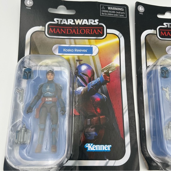 LOT OF 3 STAR WARS VINTAGE COLLECTION MANDALORIAN KOSKA REEVES & STORMTROOPER - Picture 4 of 7